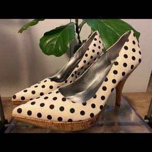 Polka Dot Guess Heels